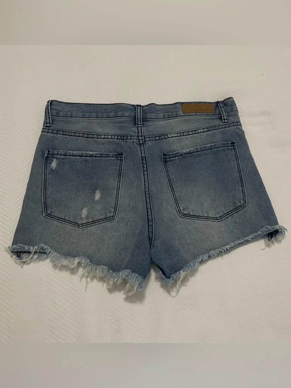 Denim CoLab Shorts - Picture 2 of 7